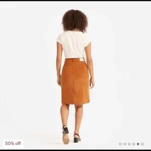 Everlane corduroy skirt 2025